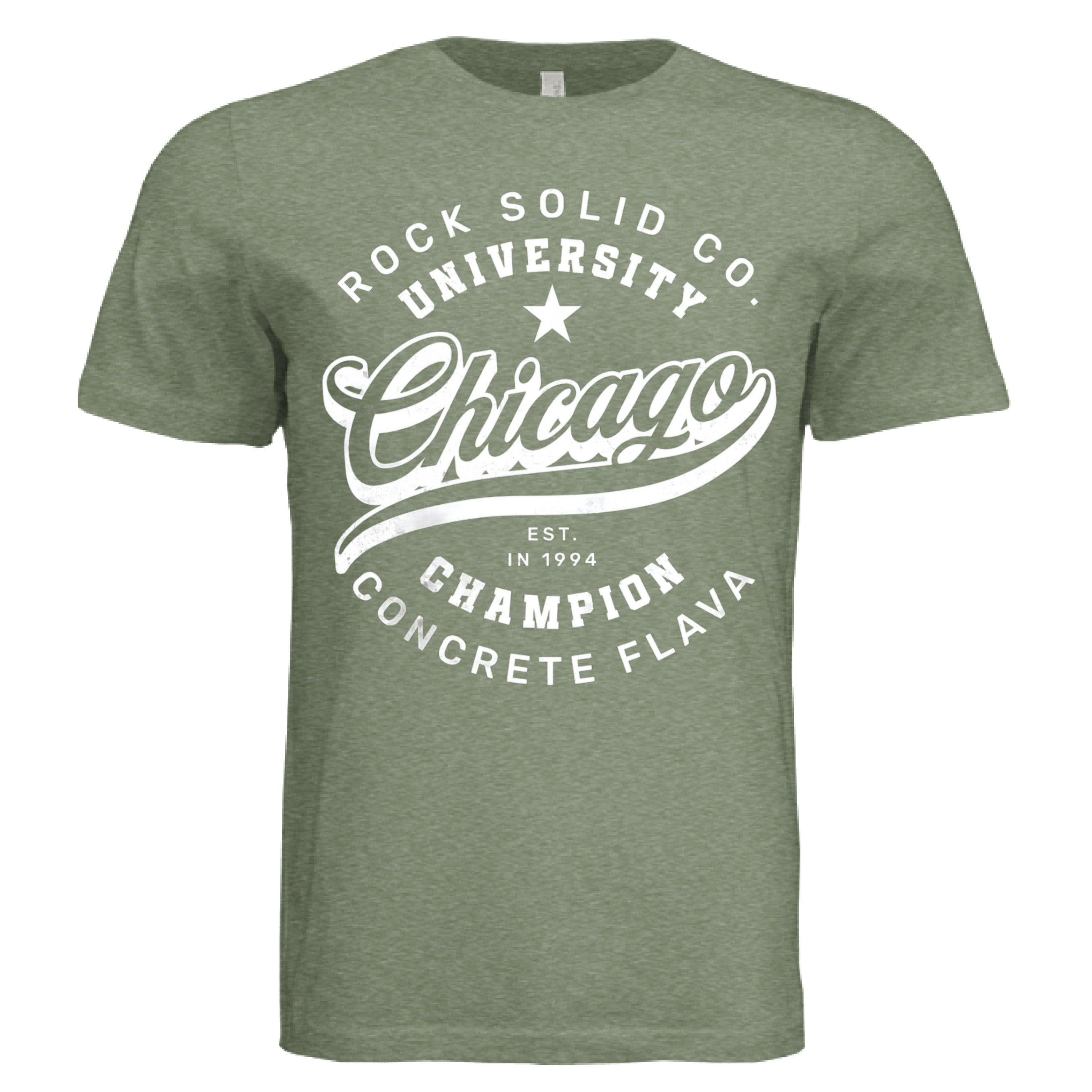 OLIVE TRIBLEND - FRONT