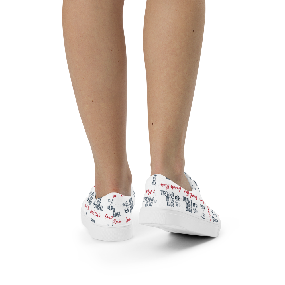 Women’s Rock Solid Apparel canvas shoes